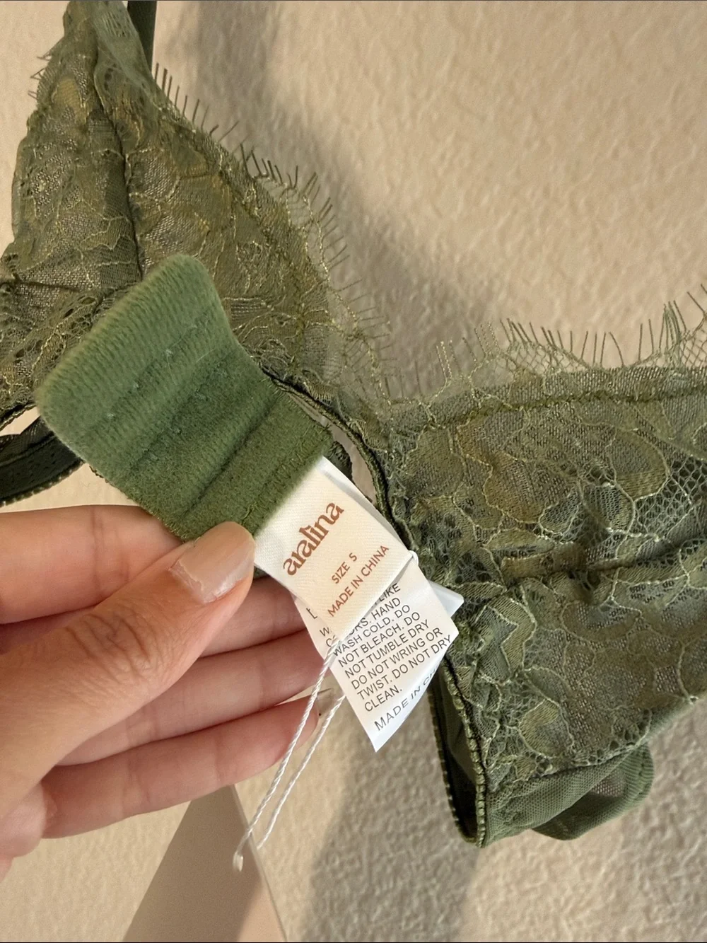 N/A delicate olive